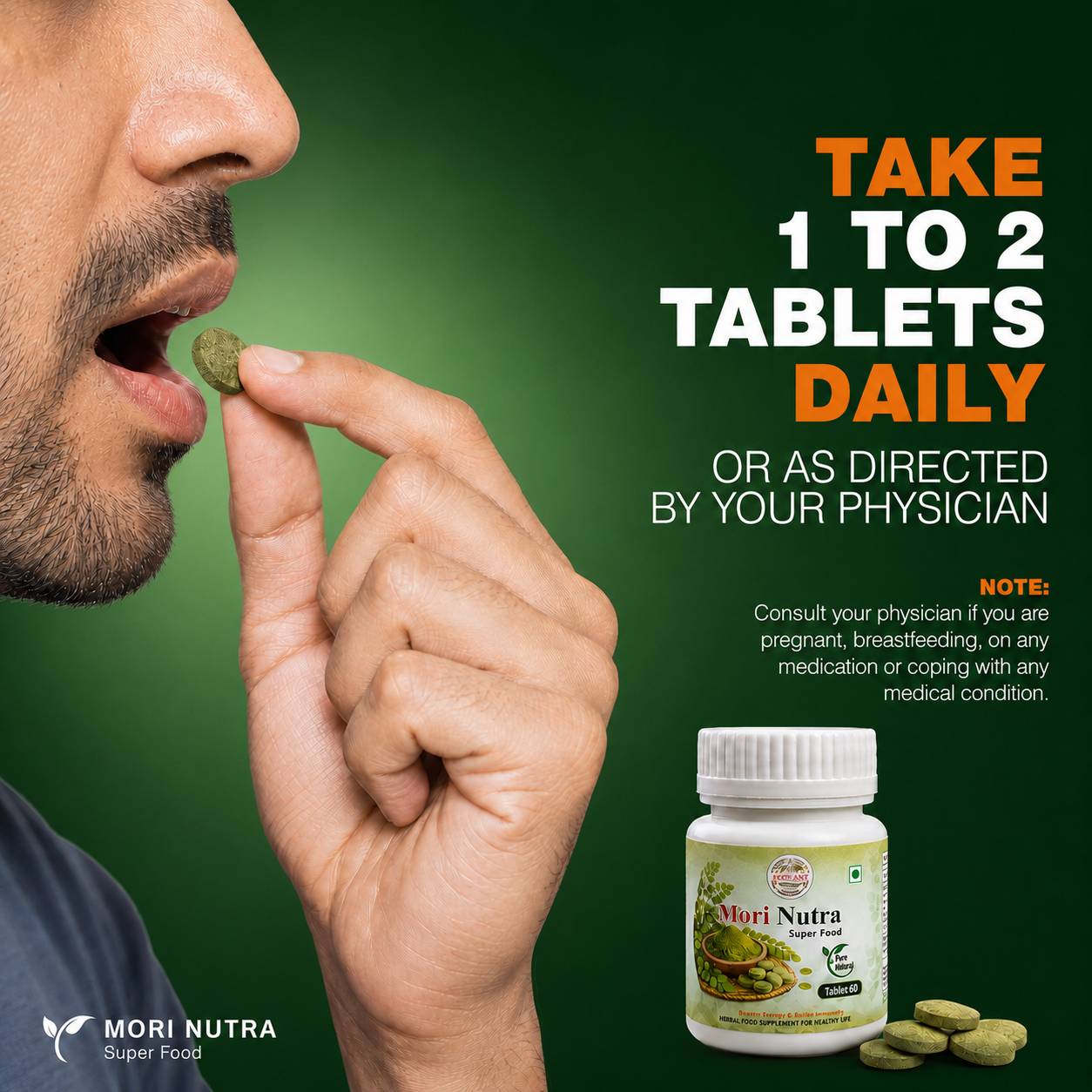 Moringa Oleifera Herbal Tablets – Daily Wellness Support