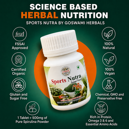 Spirulina Sports Nutrition Tablets – Natural Energy Support